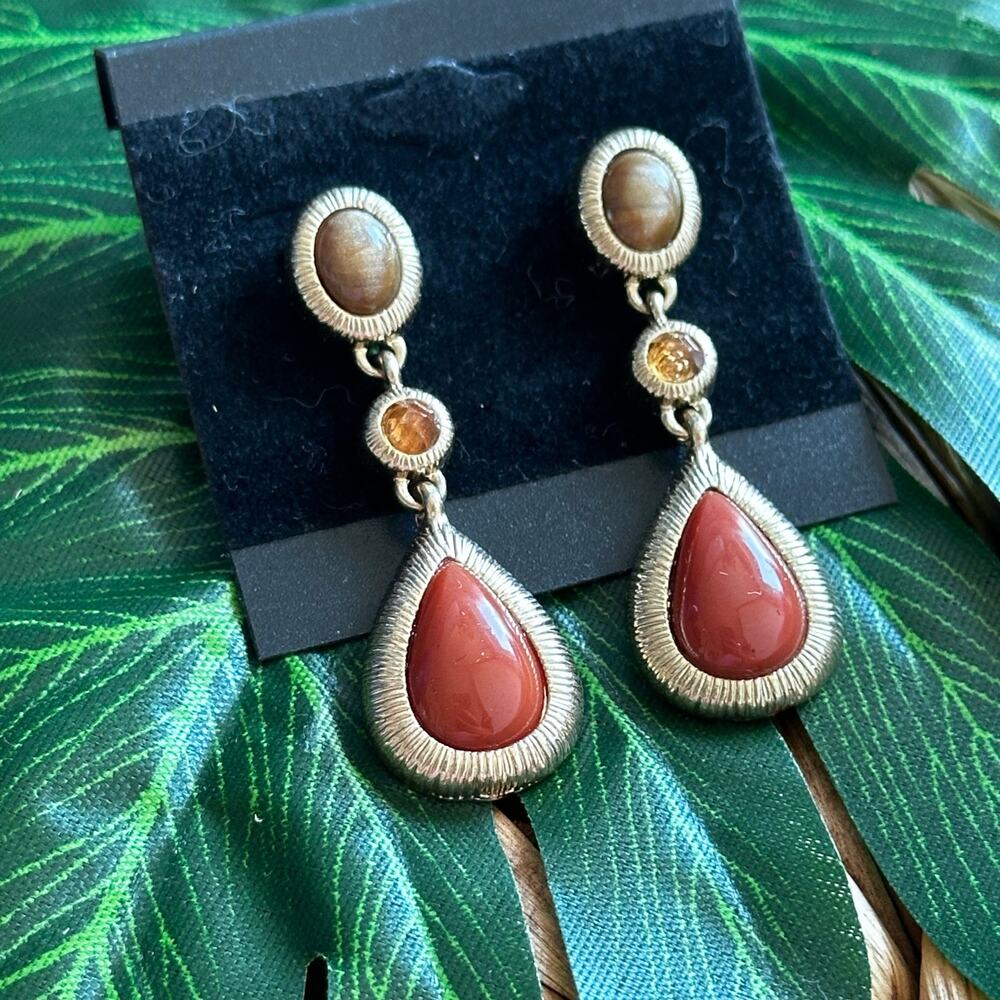 BOGO FREE STONE DROP BOHEMIAN EARRINGS